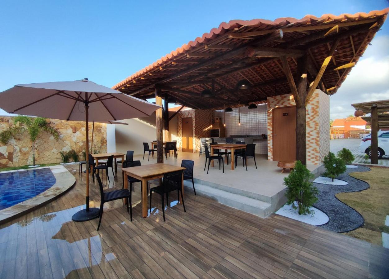 Casa Na Praia Com Piscina Luis Correia Exterior foto